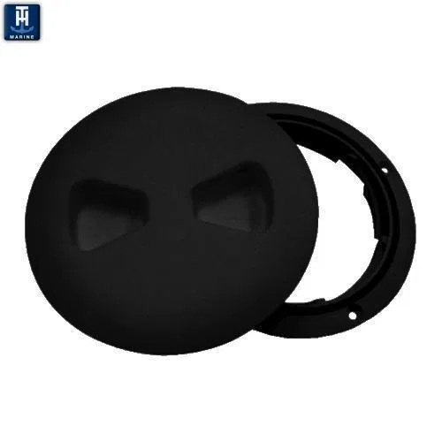 DPSLP-6-1-DP – T-H MARINE Boat Deck Plate, Low Profile Twist Out 5-7/8 Inch Inner Diameter x 8 Inch Outer Diameter Te...